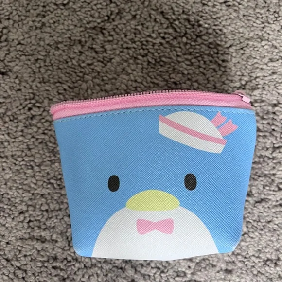 Sanrio Tuxedo Sam keychain and small pouch - both new - Picture 4 of 5